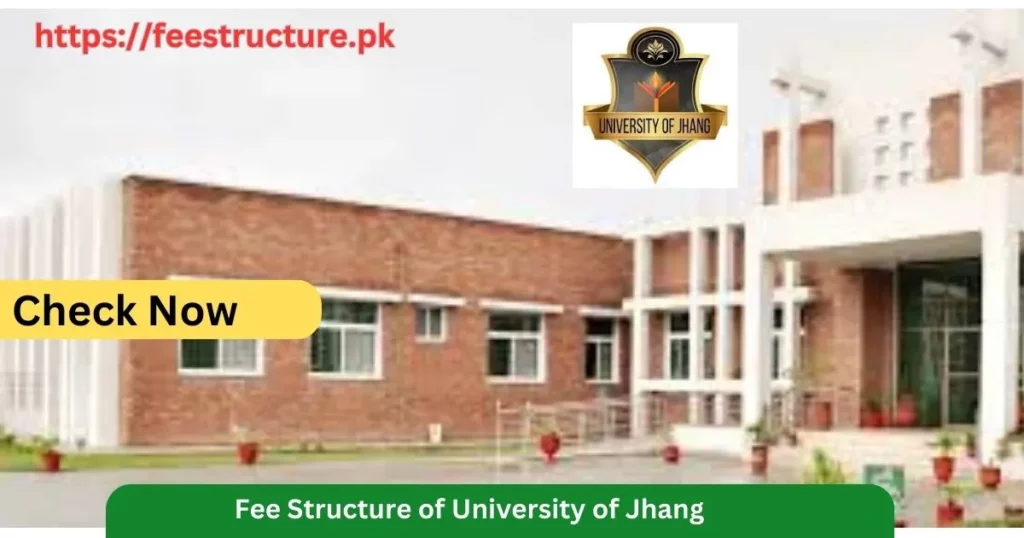 Fee Structure of University of Jhang