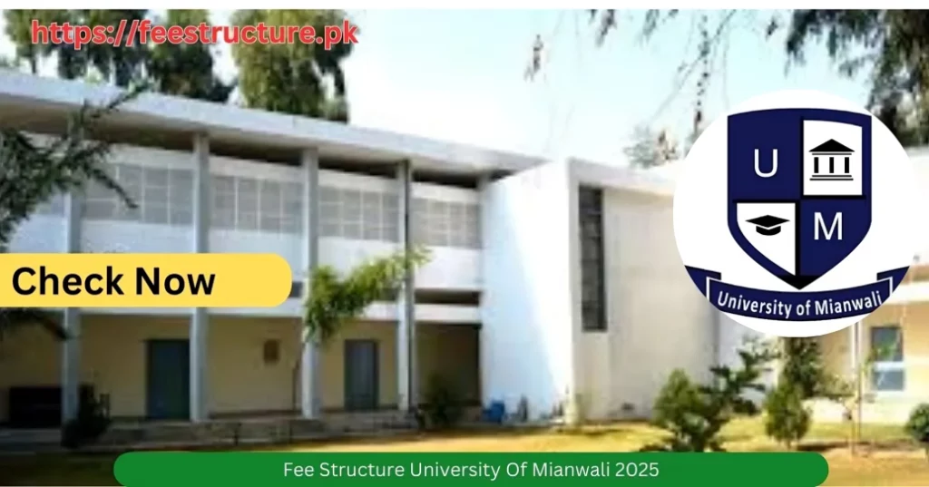 Fee Structure of University of Mianwali 2025