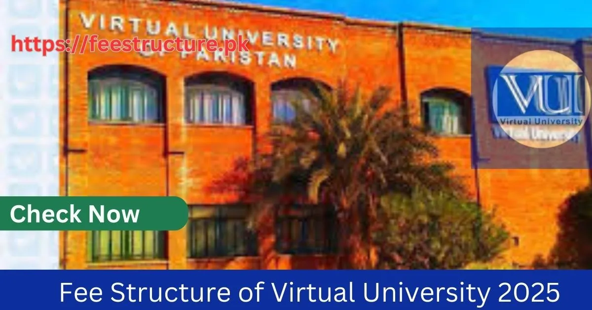 Fee Structure of Virtual University