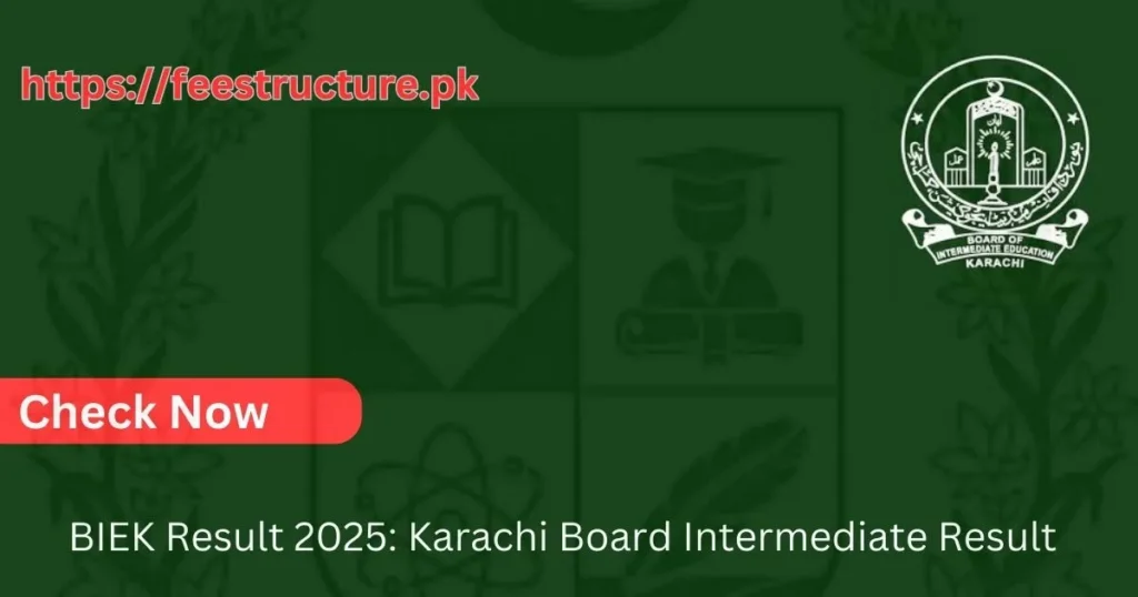 The BIEK result 2025 is crucial for thousands of students across Karachi city. Whether you belong to the Pre-Medical, Engineering, Commerce, or Arts group, timely access to accurate result information is essential. Keep checking the BIEK official website for latest updates.