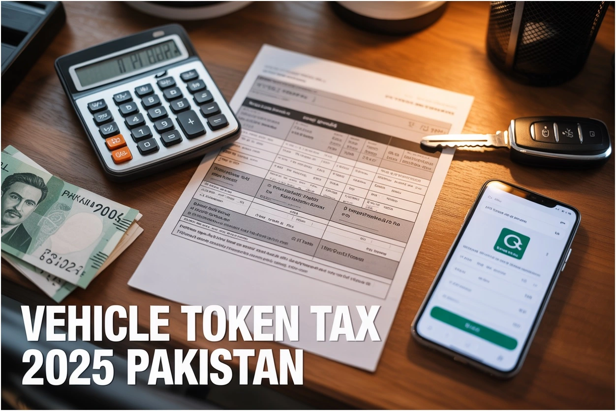 Vehicle Token Tax 2025 Pakistan