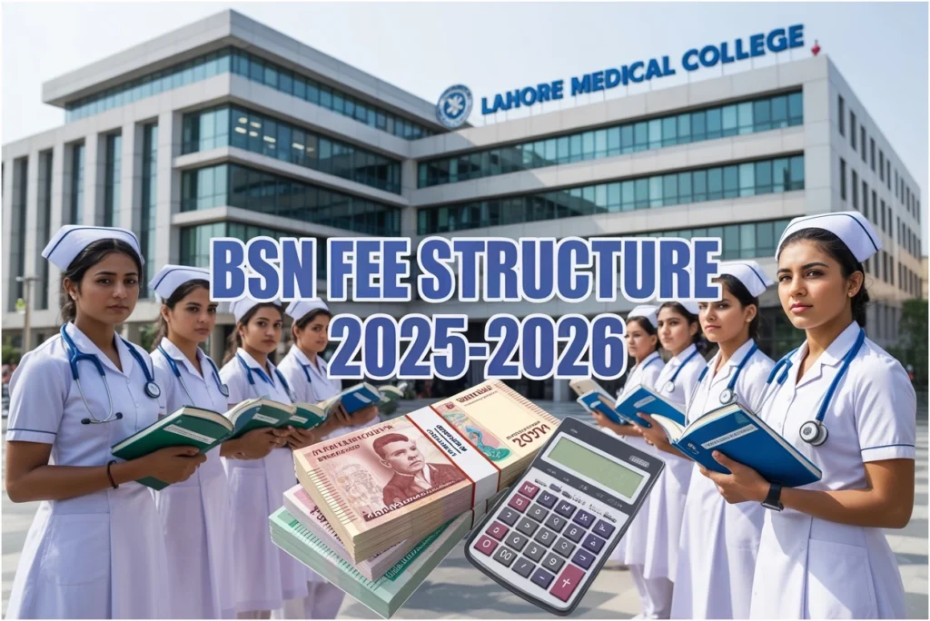 Lahore Medical College Fee Structure for BSN 2025-2026