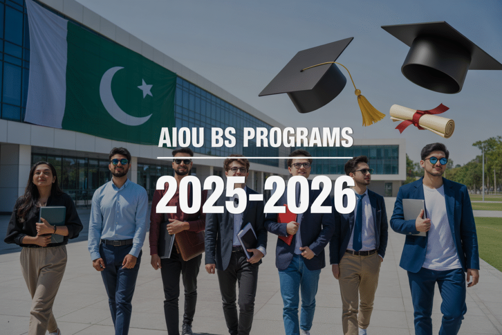 Allama Iqbal Open University (AIOU) BS Programs Fee Structure 2025-2026