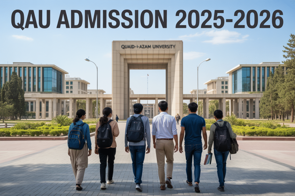 Quaid‑i‑Azam University Admission 2025-2026