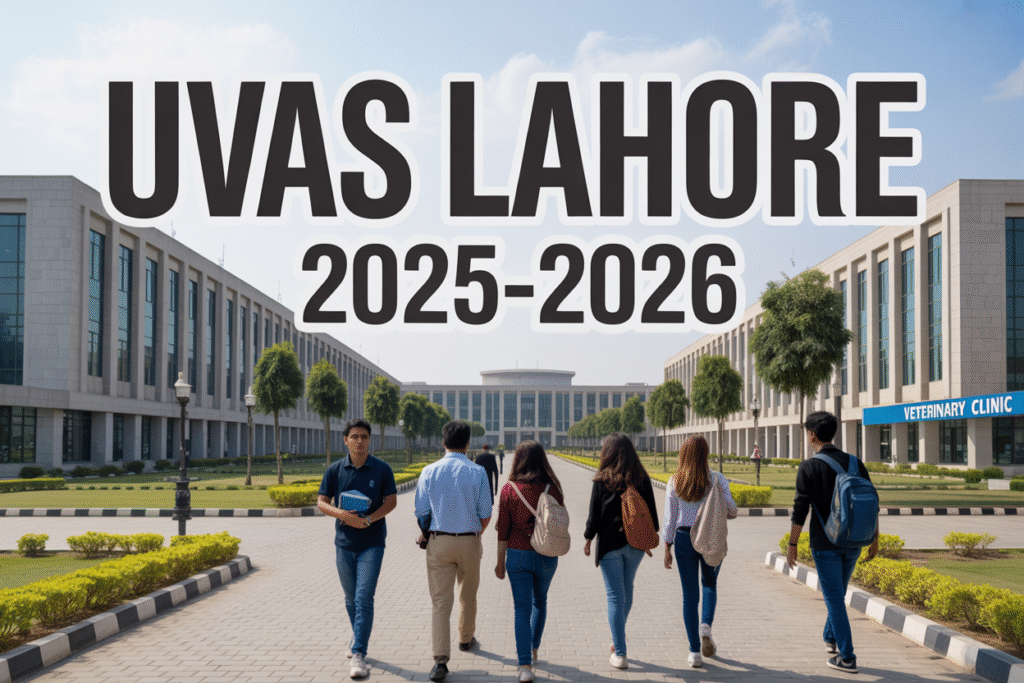 University of Veterinary and Animal Sciences Lahore 2025-2026