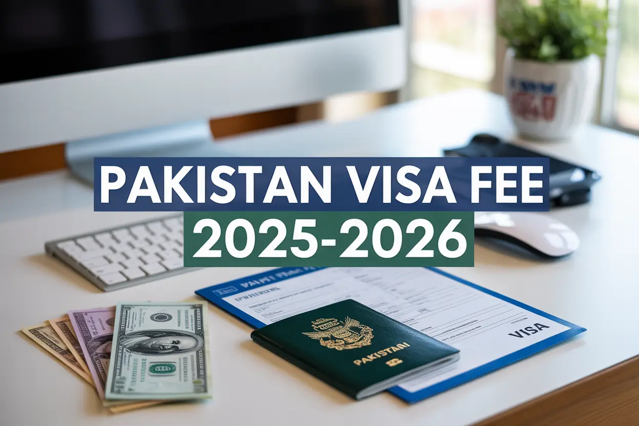 Pakistan Visa Fee 2025-2026