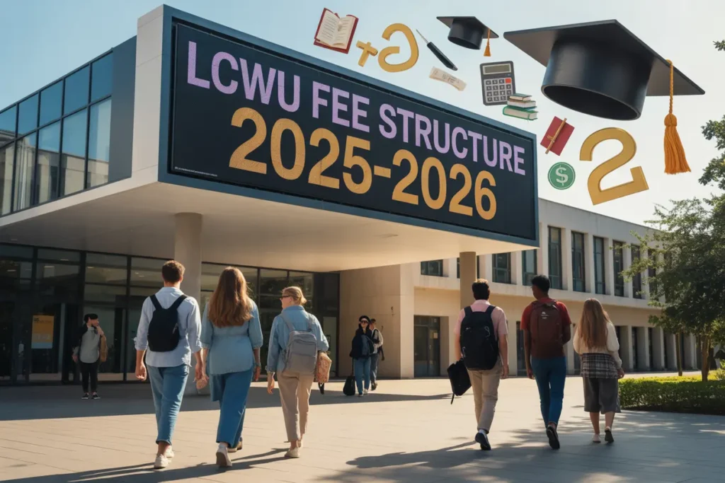 lcwu fee structure 2025-2026